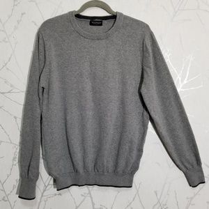 Bruun & Stengade Heathered Gray Crewneck Sweater